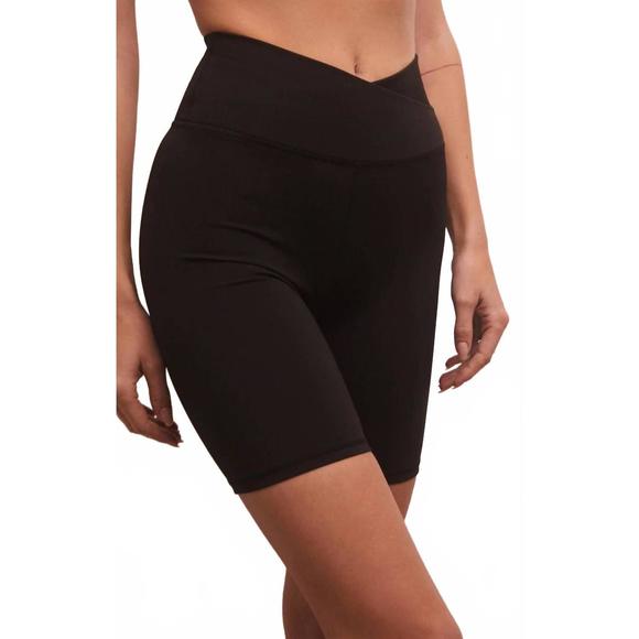 NEW Z SUPPLY crossover bike rib short in black - Picture 3 of 5